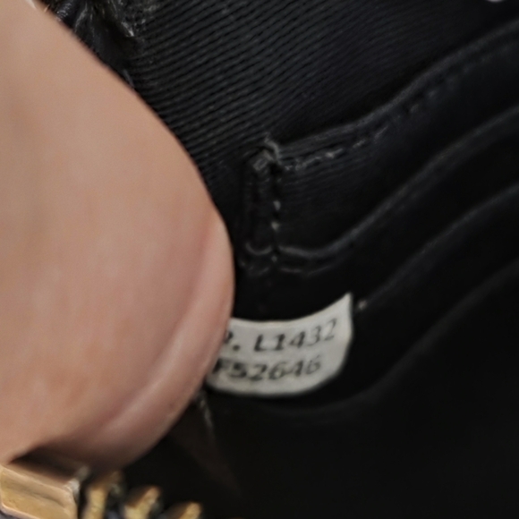 Coach Mickie Crossbody Bag in Pearlized denim blue leather - Picture 7 of 13